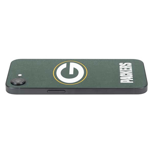 NFL Green Bay Packers Distressed iPhone 16e Skin