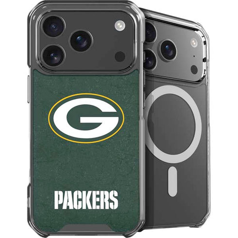 NFL Green Bay Packers Distressed iPhone 18 Pro Max MagSafe Case