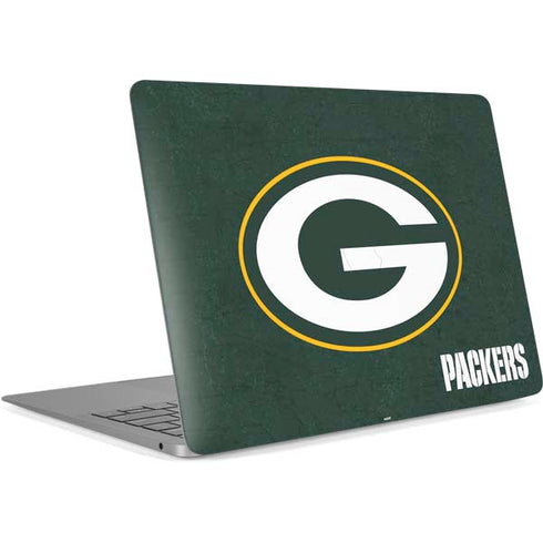 NFL Green Bay Packers Distressed Apple MacBook Air Skin