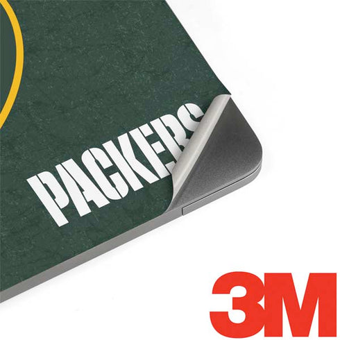NFL Green Bay Packers Distressed MacBook Skins