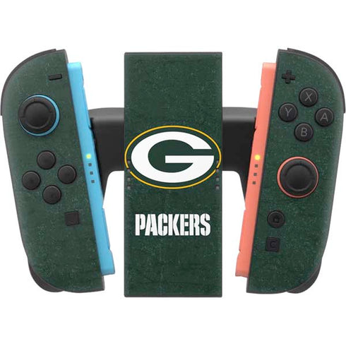 NFL Green Bay Packers Distressed Nintendo Switch 2 (2025) Joy-Con Controller Skin