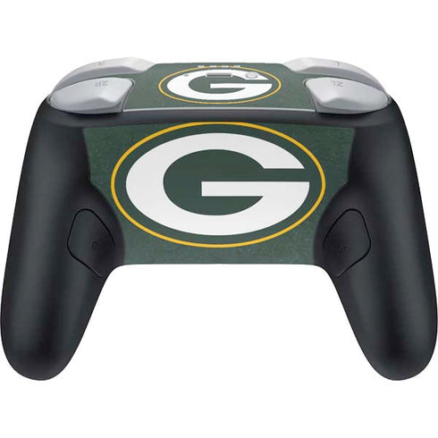 NFL Green Bay Packers Distressed Nintendo Switch 2 (2025) Pro Controller Skin