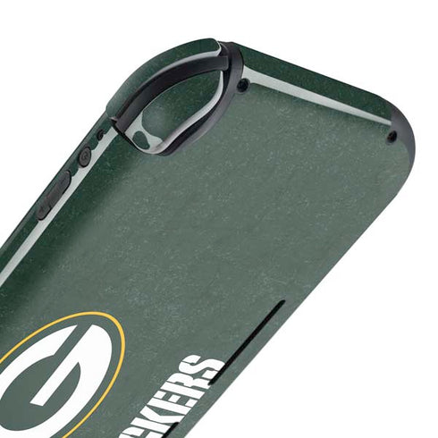 NFL Green Bay Packers Distressed Nintendo Switch Lite Skin