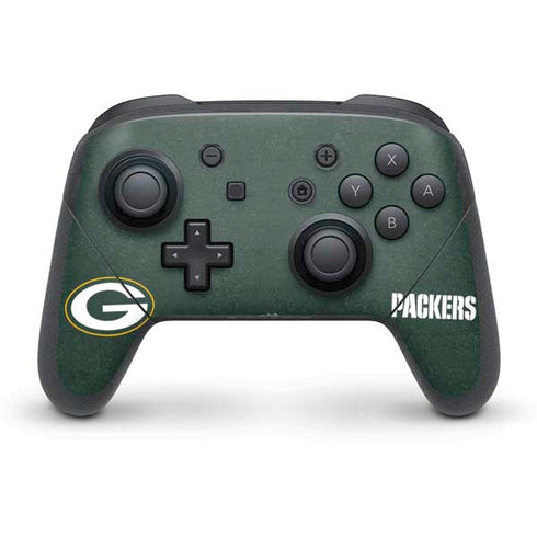 NFL Green Bay Packers Distressed Nintendo Skins