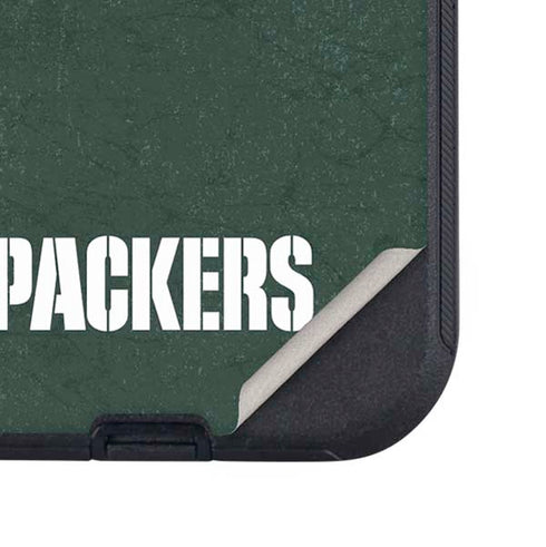 NFL Green Bay Packers Distressed Otterbox Defender iPhone Skin