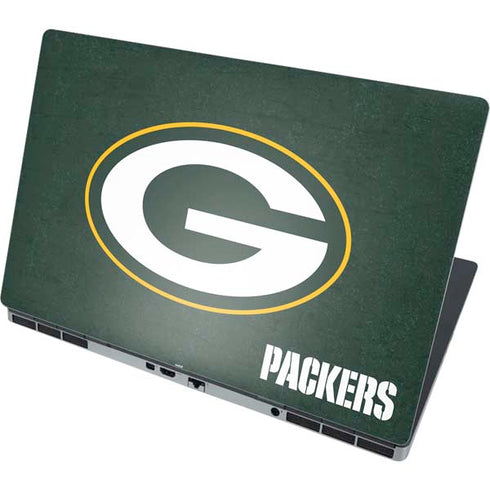 NFL Green Bay Packers Distressed Dell Precision Skin