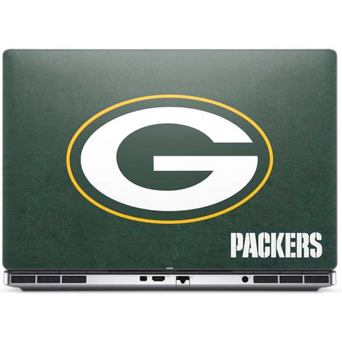 NFL Green Bay Packers Distressed Dell Precision Skin