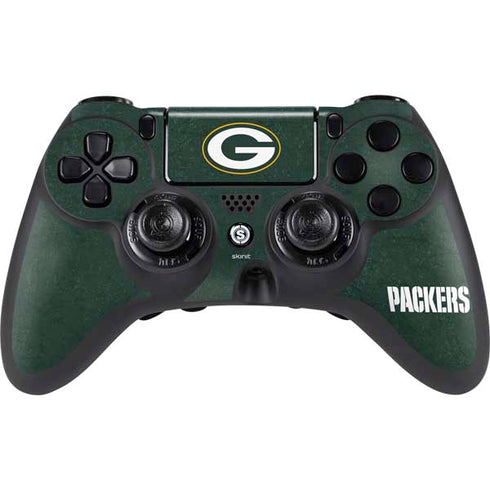 NFL Green Bay Packers Distressed PlayStation PS4 Skins