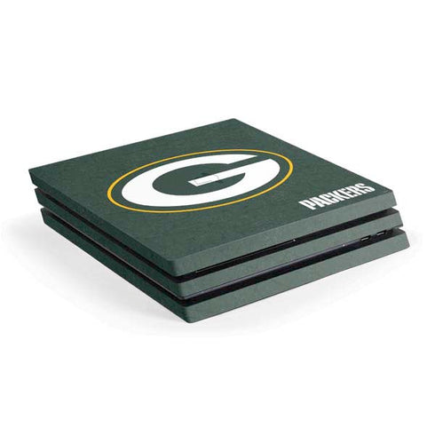 NFL Green Bay Packers Distressed PlayStation PS4 Skins