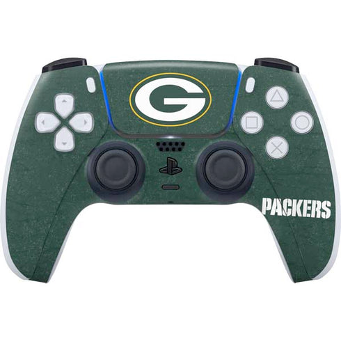 NFL Green Bay Packers Distressed PlayStation PS5 Skins