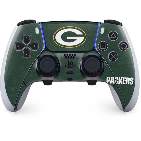 NFL Green Bay Packers Distressed PlayStation PS5 Skins