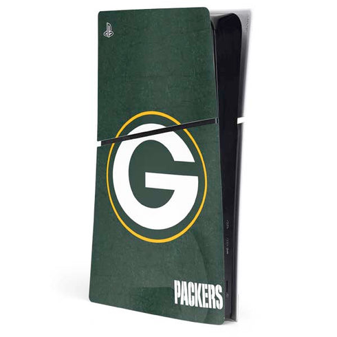 NFL Green Bay Packers Distressed PlayStation PS5 Skins