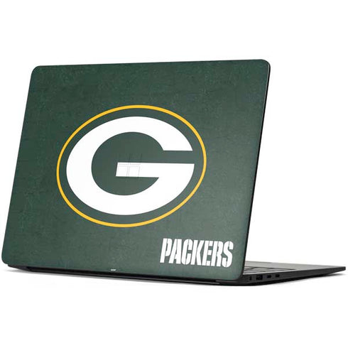 NFL Green Bay Packers Distressed Surface Laptop 7 15in Skin