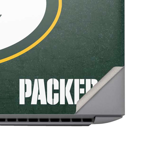 NFL Green Bay Packers Distressed HP ZBook Fury 16 G10 Skin