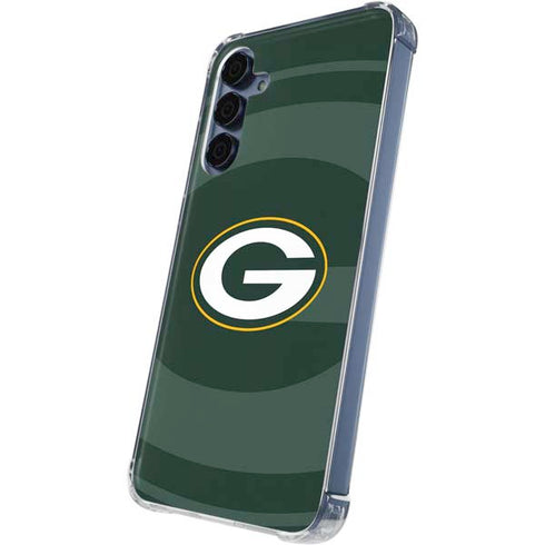 NFL Green Bay Packers Double Vision Galaxy A35 5G Clear Case
