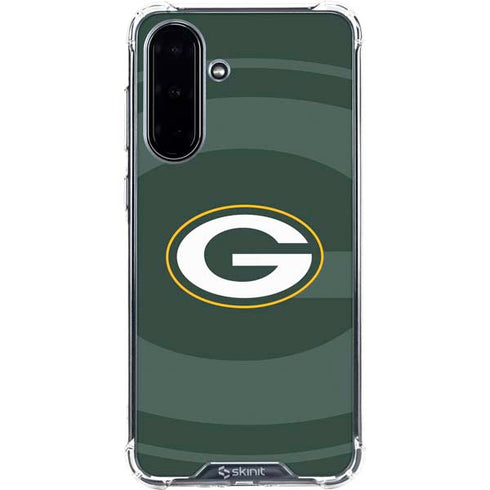 NFL Green Bay Packers Double Vision Galaxy A36 5G Clear Case