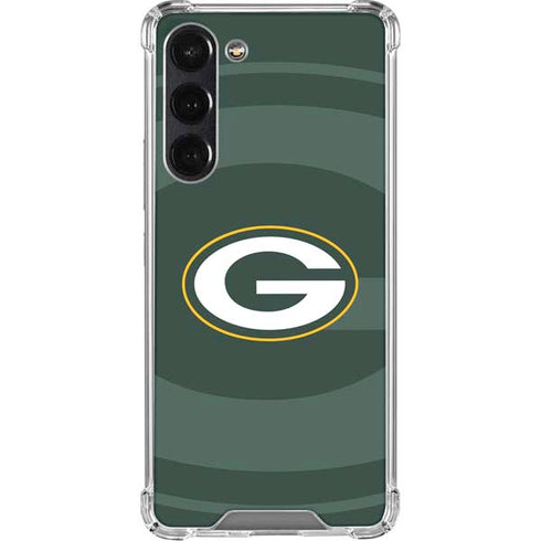 NFL Green Bay Packers Double Vision Galaxy S24 FE Clear Case