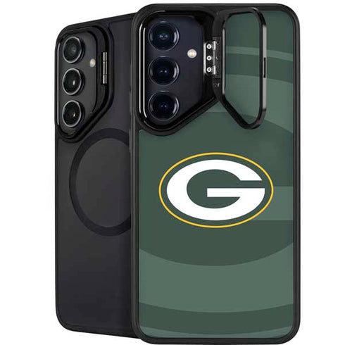 NFL Green Bay Packers Double Vision Galaxy S25 Kickstand Case