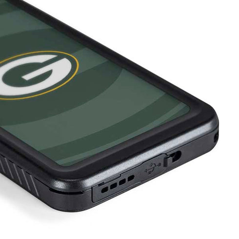 NFL Green Bay Packers Double Vision Galaxy S24 Plus Waterproof Case