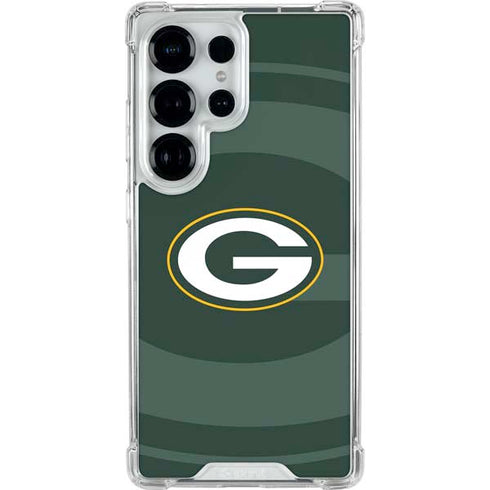 NFL Green Bay Packers Double Vision Galaxy S25 Ultra Clear Case