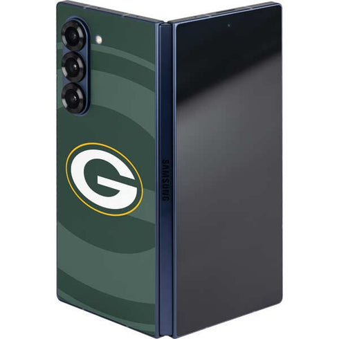 NFL Green Bay Packers Double Vision Galaxy Z Fold6 Skin