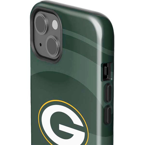 NFL Green Bay Packers Double Vision iPhone 15 Impact Case
