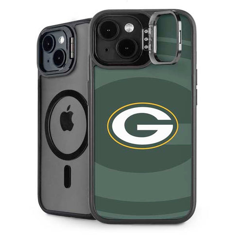 NFL Green Bay Packers Double Vision iPhone 15 Plus Kickstand Case