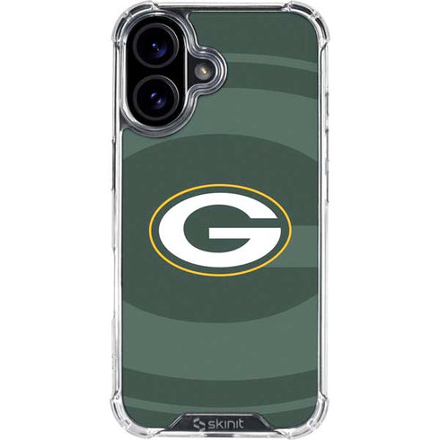 NFL Green Bay Packers Double Vision iPhone 16 Clear Case