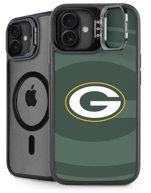 NFL Green Bay Packers Double Vision iPhone 16 Plus Kickstand Case