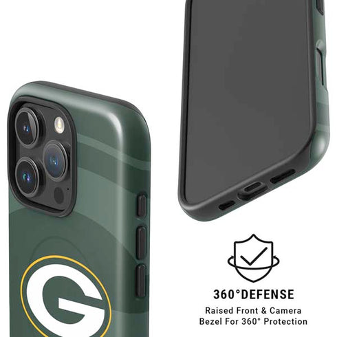 NFL Green Bay Packers Double Vision iPhone 16 Pro Magsafe Impact Case