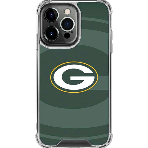 NFL Green Bay Packers Double Vision iPhone 16 Pro Max Clear Case