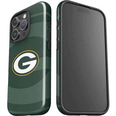 NFL Green Bay Packers Double Vision iPhone 16 Pro Max Impact Case