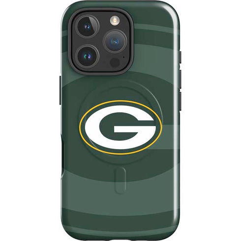 NFL Green Bay Packers Double Vision iPhone 16 Pro Max Magsafe Impact Case