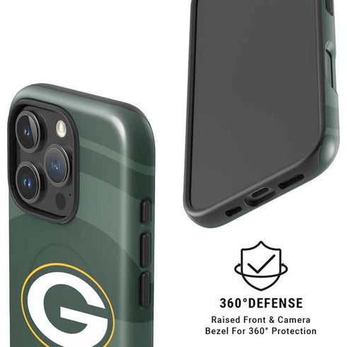 NFL Green Bay Packers Double Vision iPhone 16 Pro Max Magsafe Impact Case