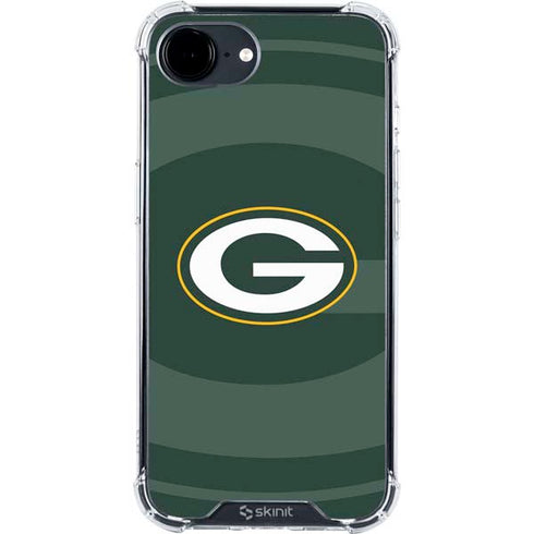 NFL Green Bay Packers Double Vision iPhone 16e Clear Case
