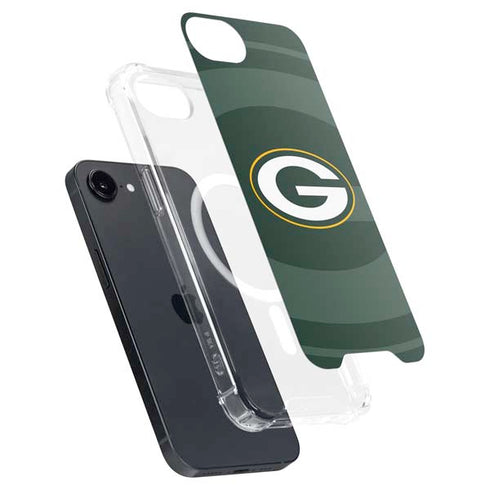 NFL Green Bay Packers Double Vision iPhone 16e MagSafe Case