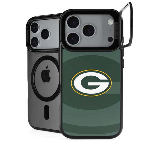 NFL Green Bay Packers Double Vision iPhone 18 Pro Max Kickstand Case