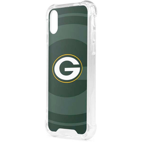 NFL Green Bay Packers Double Vision iPhone XS Clear Case