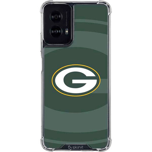 NFL Green Bay Packers Double Vision Moto G Power 5G (2024) Clear Case