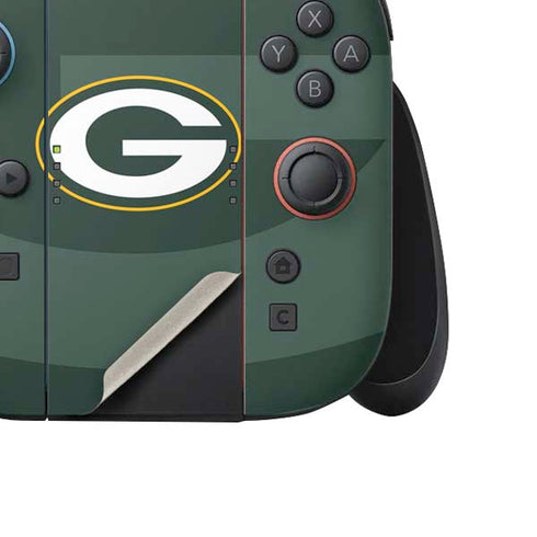 NFL Green Bay Packers Double Vision Nintendo Switch 2 (2025) Joy-Con Controller Skin