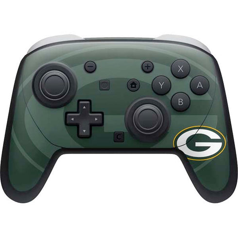 NFL Green Bay Packers Double Vision Nintendo Switch 2 (2025) Pro Controller Skin