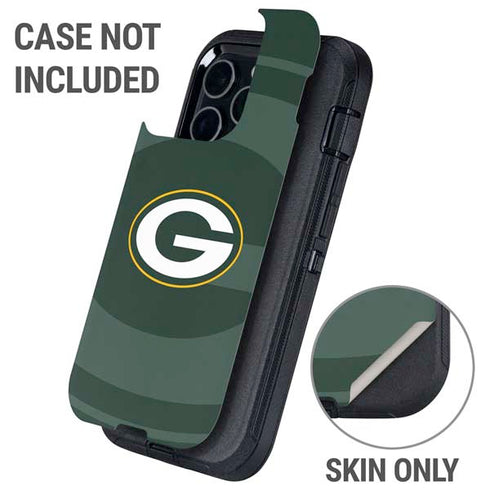 NFL Green Bay Packers Double Vision Otterbox Defender iPhone Skin