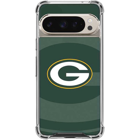 NFL Green Bay Packers Double Vision Pixel 9/9 Pro Clear Case