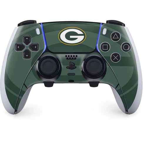 NFL Green Bay Packers Double Vision PS5 DualSense Edge Pro Controller Skin