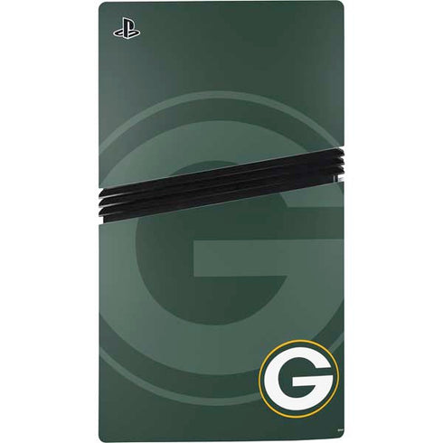 NFL Green Bay Packers Double Vision PS5 Pro Bundle Skin
