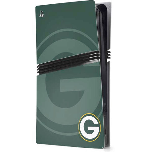 NFL Green Bay Packers Double Vision PS5 Pro Console Skin