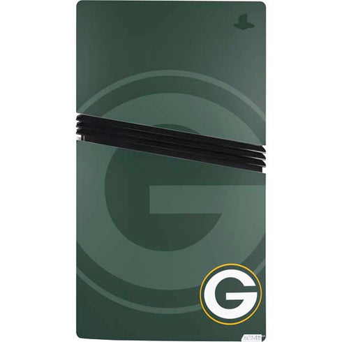 NFL Green Bay Packers Double Vision PS5 Pro Console Skin
