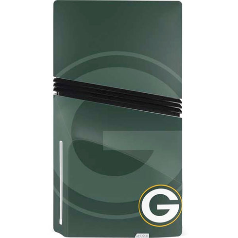 NFL Green Bay Packers Double Vision PS5 Pro Disk Console Skin