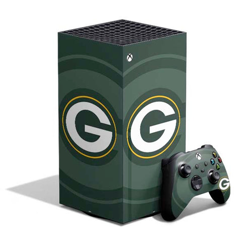 NFL Green Bay Packers Double Vision XBox Series X Digital Edition Bundle Skin