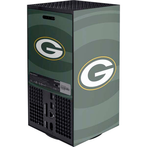 NFL Green Bay Packers Double Vision XBox Series X Digital Edition Console Skin